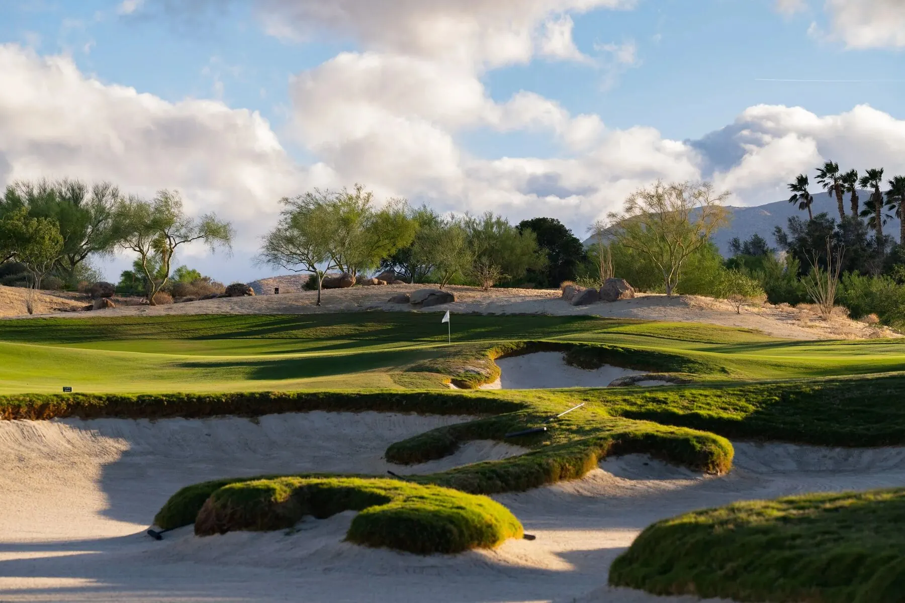 Aerial view of the Rams Hill community and course