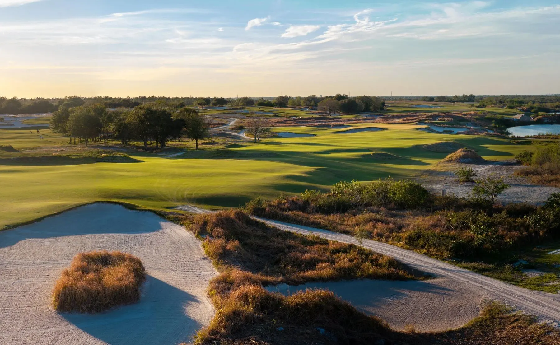 Dune terrain at Streamsong